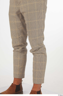 Nathaniel calf casual checkered skinny trousers dressed 0002.jpg